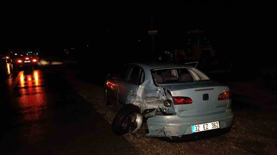 Kazadan Sonra Kaçan Alkollü Sürücü Tarlada Saklanırken Yakalandı