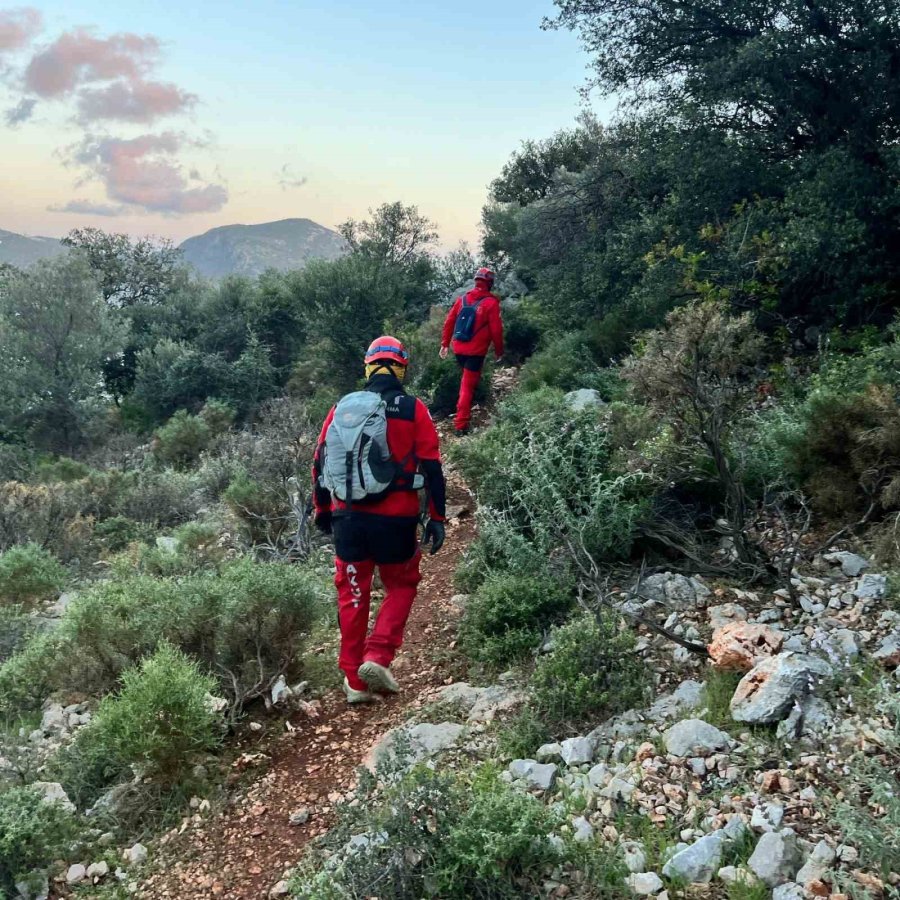 Likya Yolu Yürüyüşünde Kaybolan Kişi, 3 Saatte Bulundu