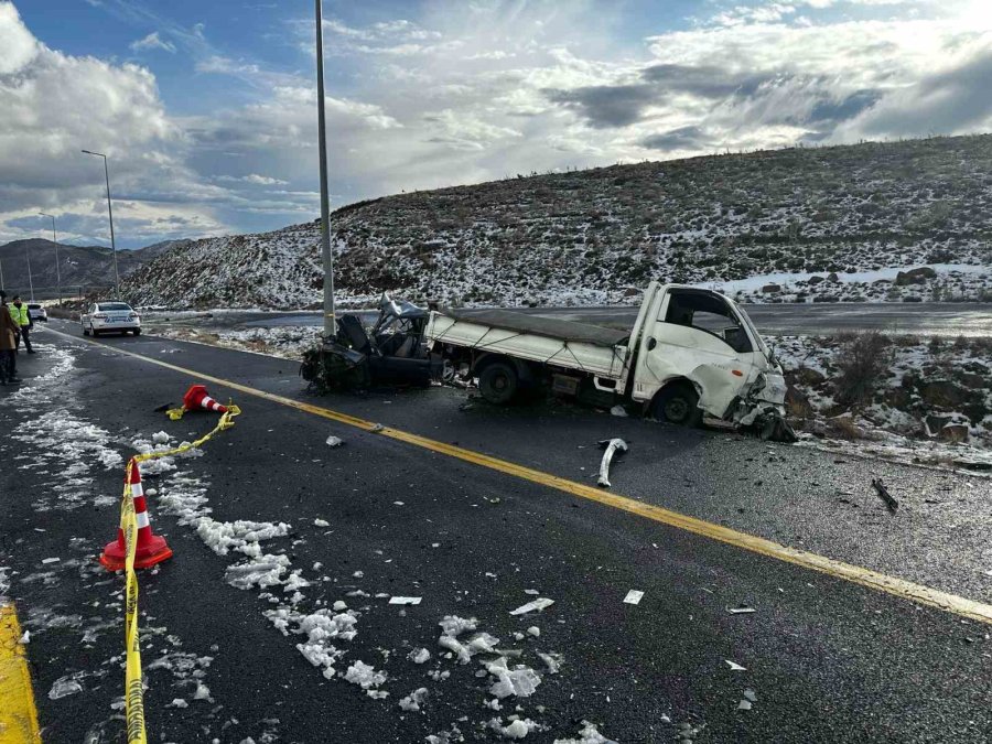 Kayseri’de Feci Kaza: 1 Ölü, 1 Yaralı
