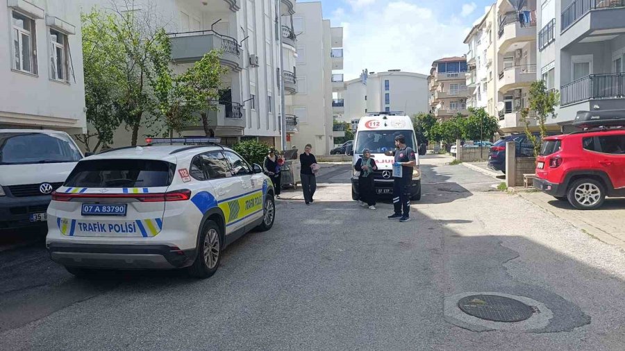 Bisiklet Süren Çocuğun Kazada Ölümden Döndüğü An Kamerada