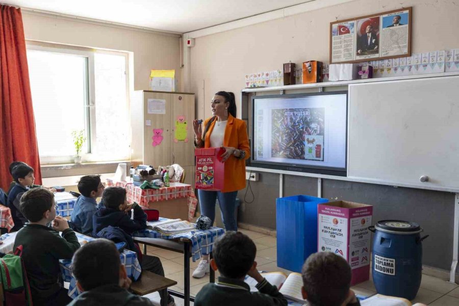 Mersin’de Çocuklara Yönelik Çevre Farkındalık Eğitimleri Sürüyor