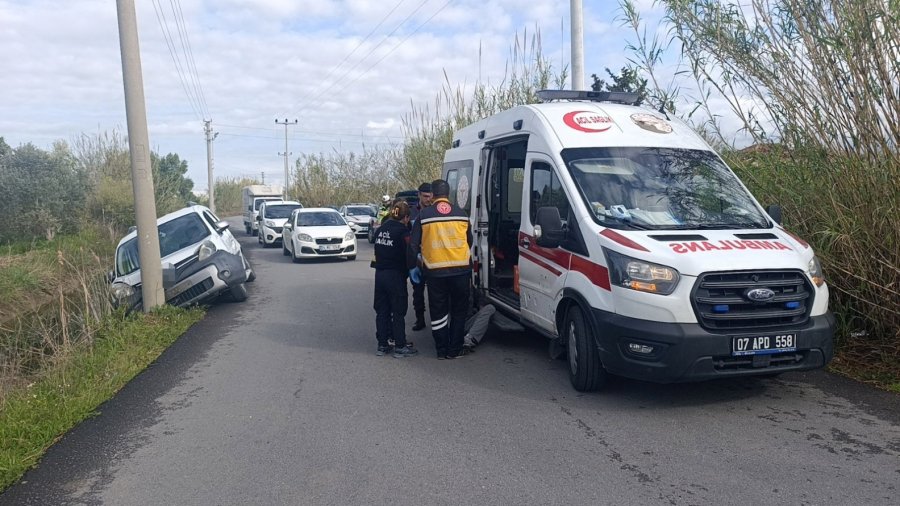 Kaza Yapan Alkollü Sürücü Hakaret Ve Küfür Yağdırdı