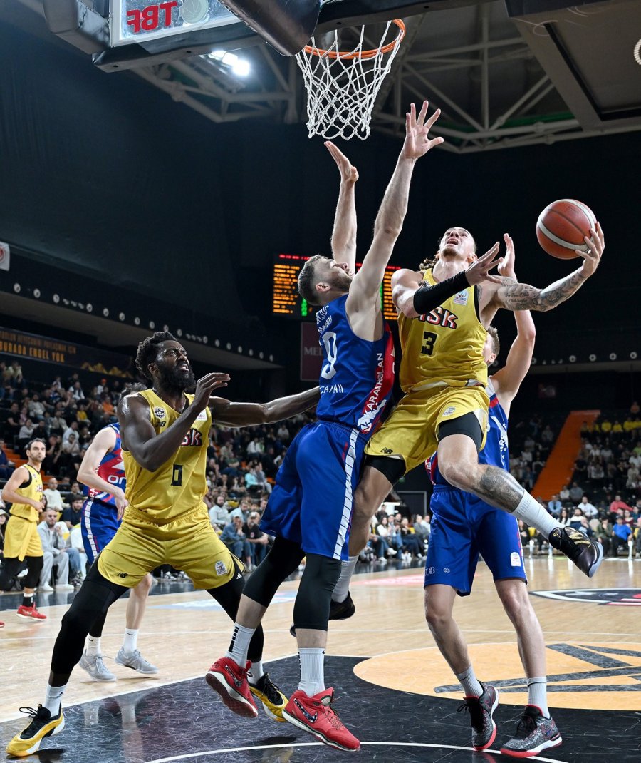 Türkiye Sigorta Basketbol Süper Ligi: Mersin Spor: 63 - Büyükçekmece Basketbol: 66