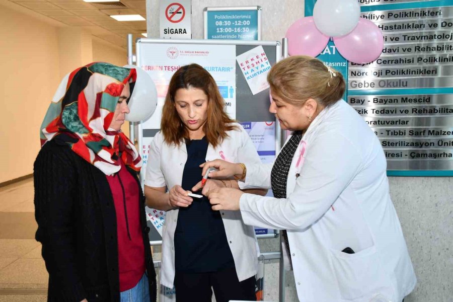 Alanya’da Kanser Hastalığında Erken Teşhisin Önemi Anlatıldı