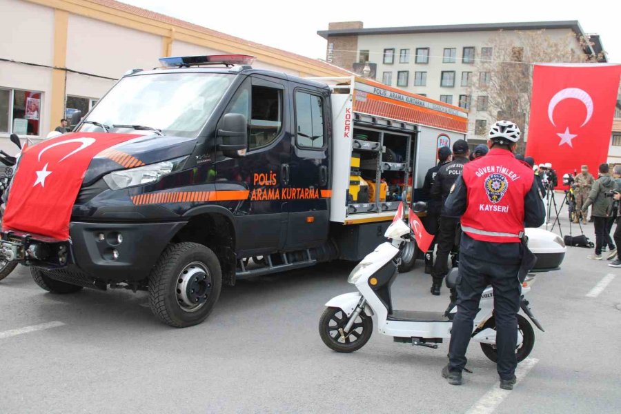 Kayseri Emniyeti Araç Filosunu Güçlendirdi