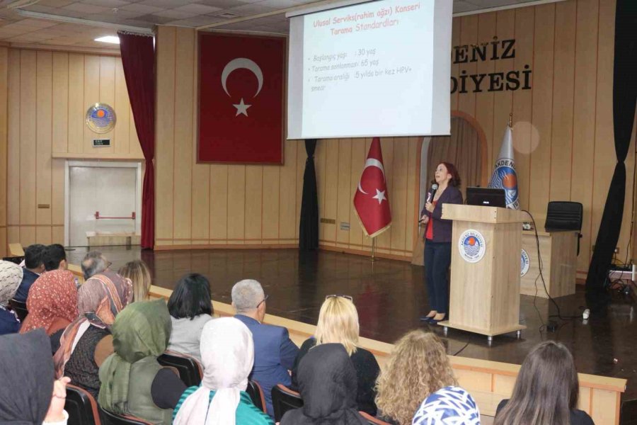 Mersin’de ’erken Teşhis Hayat Kurtarır’ Temalı Konferans