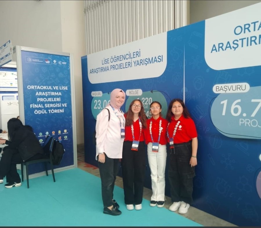 İnönü’ye Tübitak Proje Yazma Yarışması’nda Türkiye İkinciliği