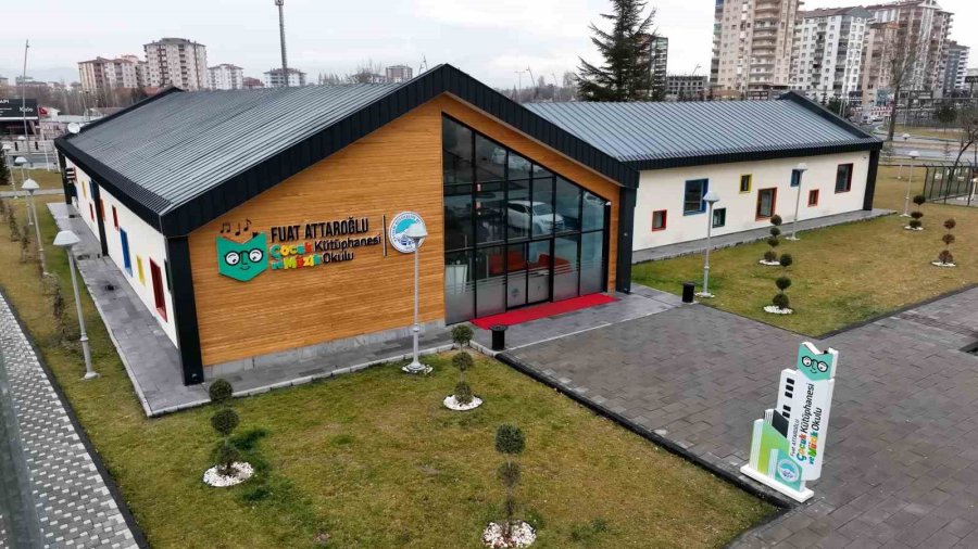 Büyükşehir Çocuk Kütüphanesi, Miniklerin Ve Ailelerinin Gözdesi Oldu