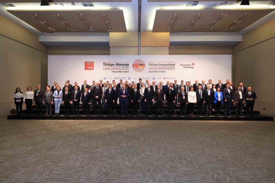 Türkiye-almanya Kardeş Şehirleri Buluştu