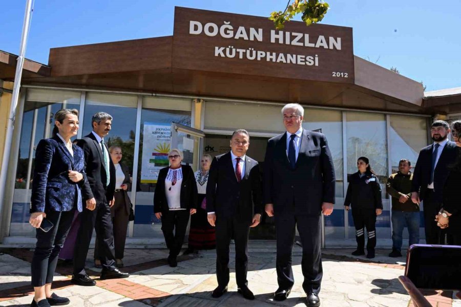 Başkan Muhittin Böcek İle Ukraynalı Bakan’dan Anlamlı Açılış