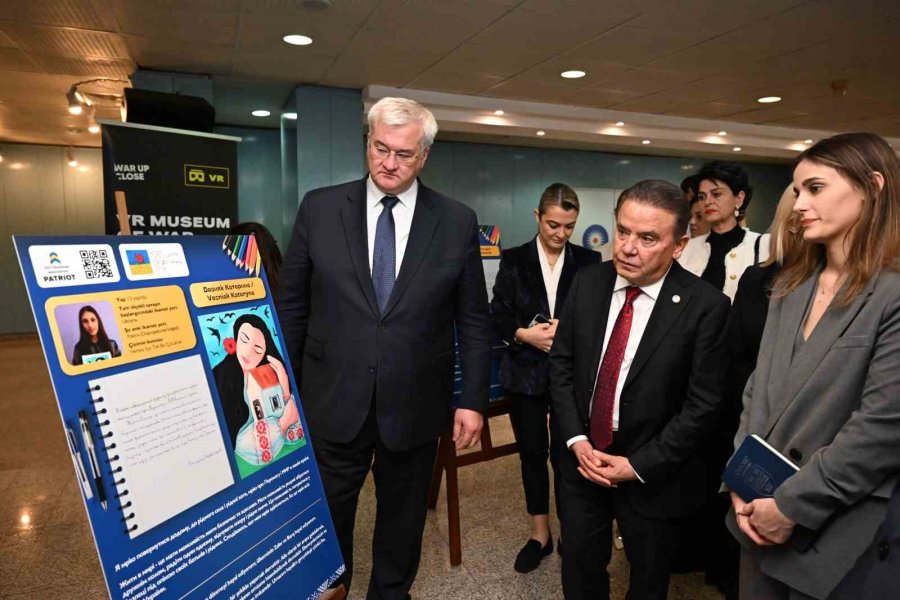 Başkan Muhittin Böcek İle Ukraynalı Bakan’dan Anlamlı Açılış