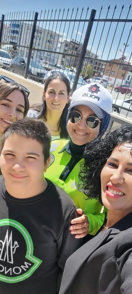 Gazipaşa’da Özel Öğrencilerden Emniyet Müdürlüğü’ne Ziyaret