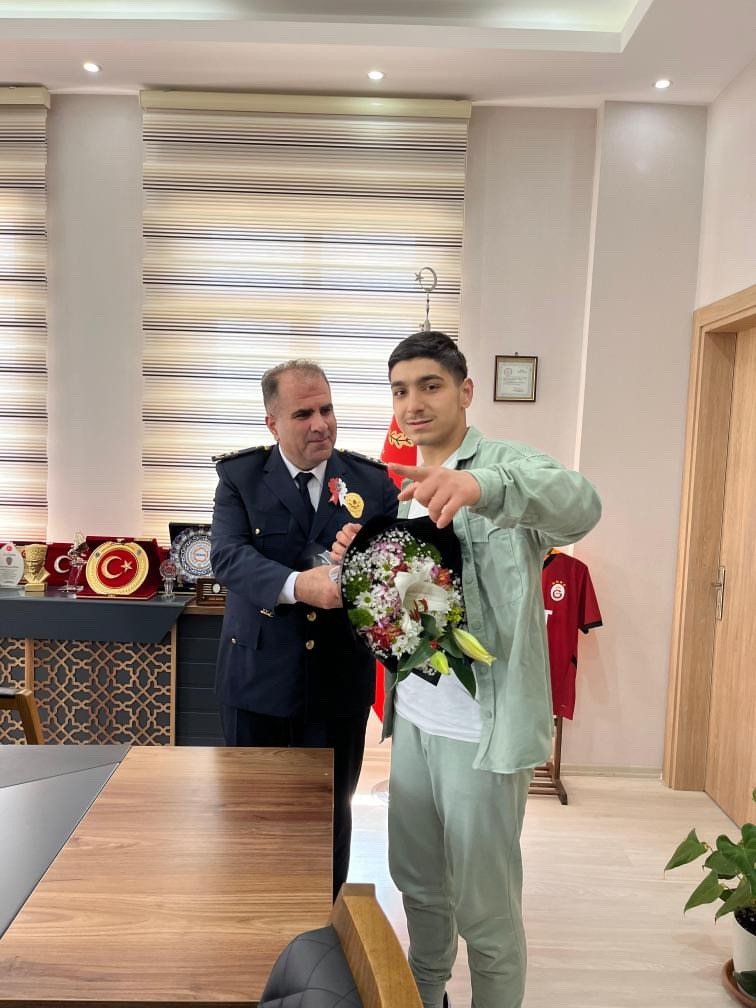 Gazipaşa’da Özel Öğrencilerden Emniyet Müdürlüğü’ne Ziyaret