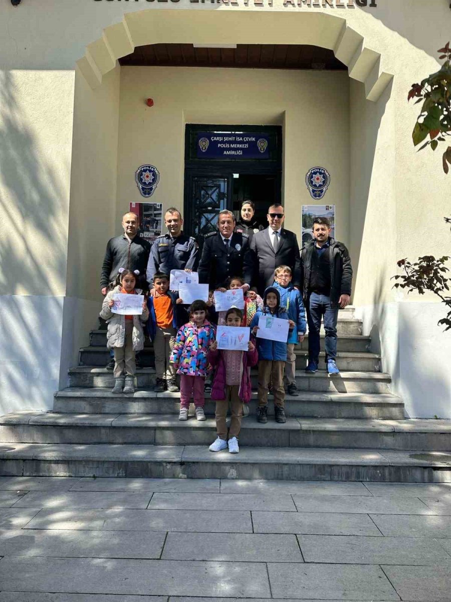 Öğrenciler Günyüzü Emniyet Amirliğini Ziyaret Etti