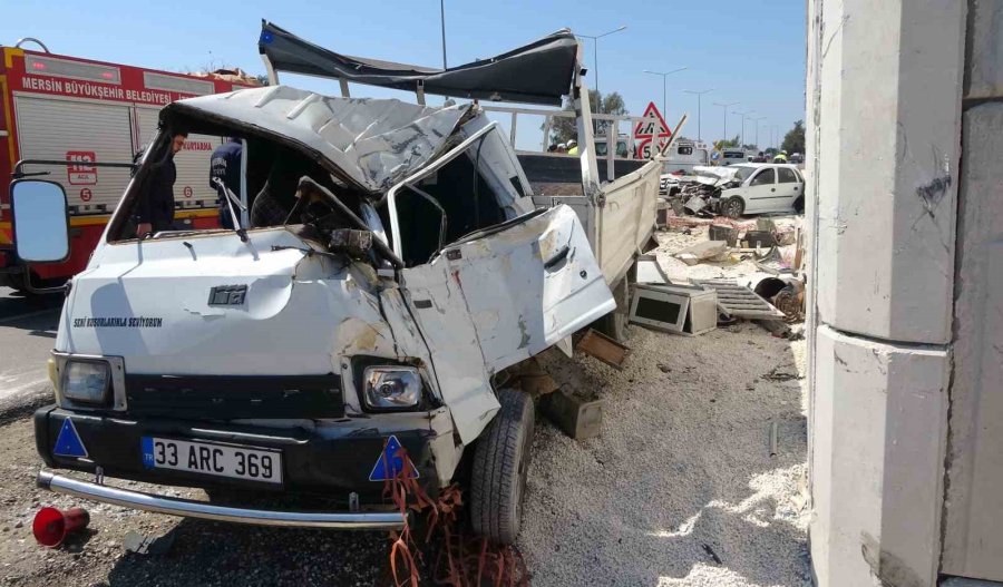 Mersin’deki Feci Kazada Ölü Sayısı 2’ye Çıktı