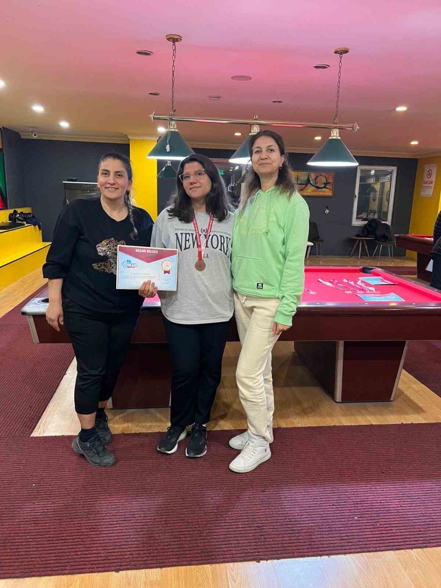 Niğde’de Bilardo Heyecanı Yaşandı