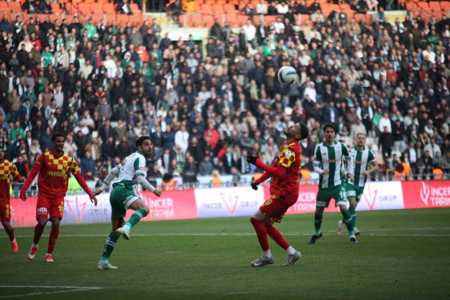 Trendyol Süper Lig: Konyaspor: 1 - Göztepe: 0 (maç Sonucu)