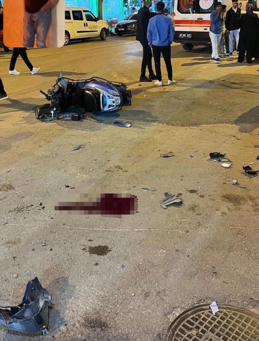 Kamyonla Çarpışan Motosikletin 16 Yaşındaki Sürücüsü Hayatını Kaybetti