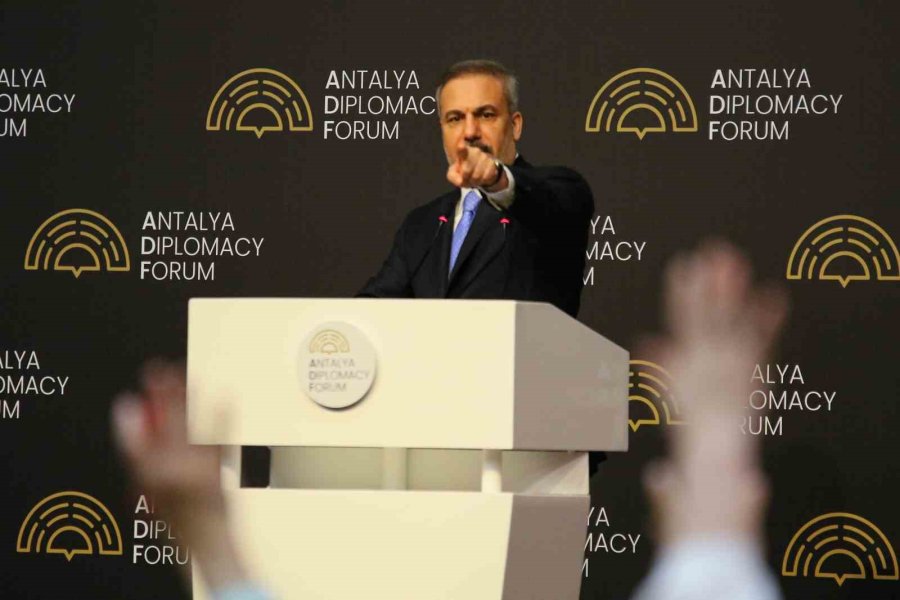 Bakan Fidan: "israil Üzerinde Savaş Dışında Etki Kullanacak Tek Ülke Amerika Birleşik Devletleridir"