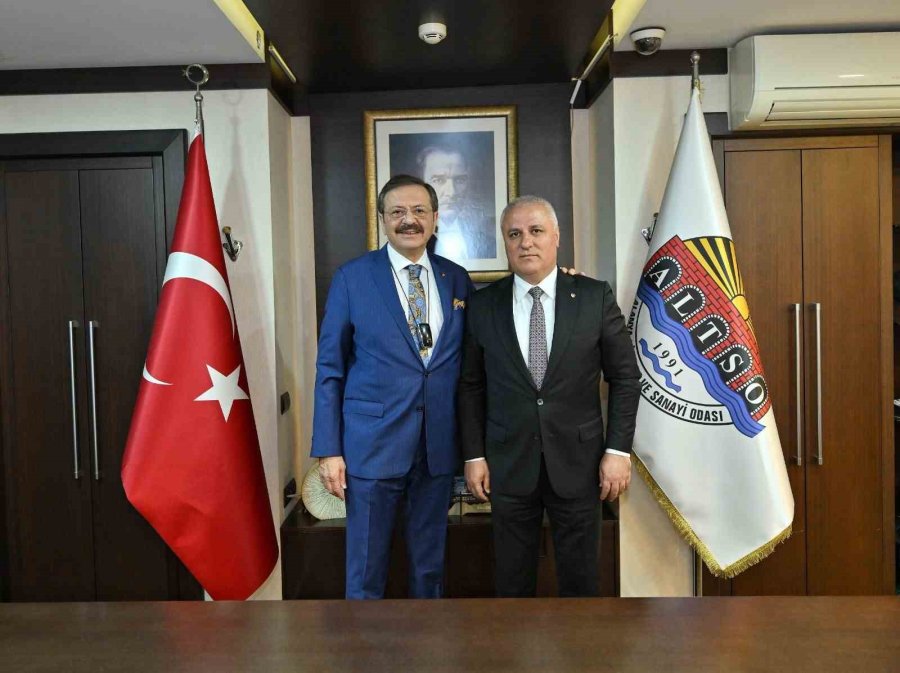 Hisarcıklıoğlu: "367 Oda Ve Borsanın İçinde Altso Yüz Akımız’’