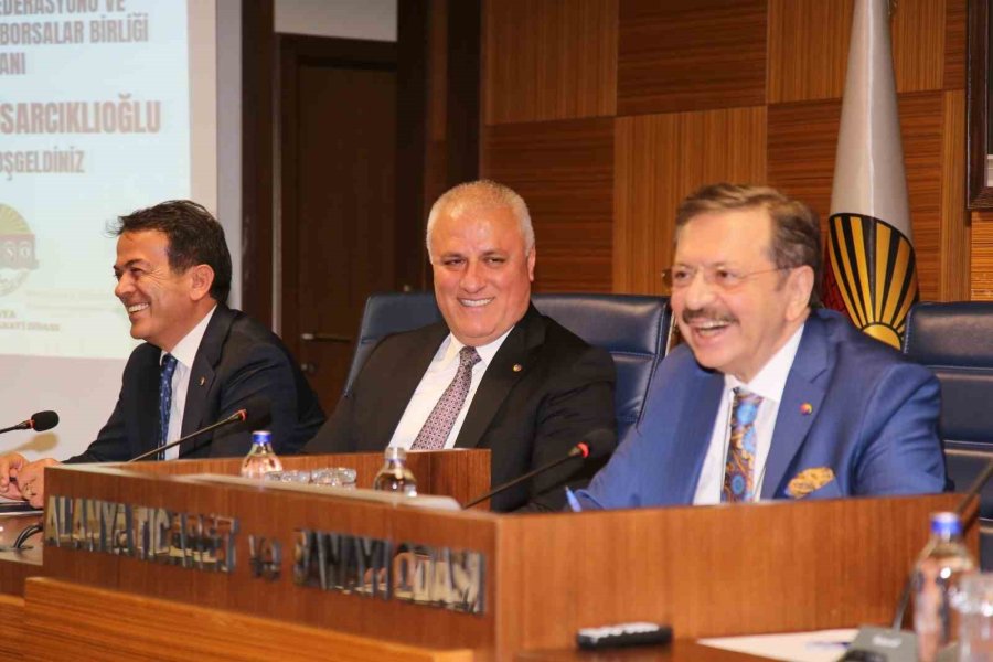 Hisarcıklıoğlu: "367 Oda Ve Borsanın İçinde Altso Yüz Akımız’’