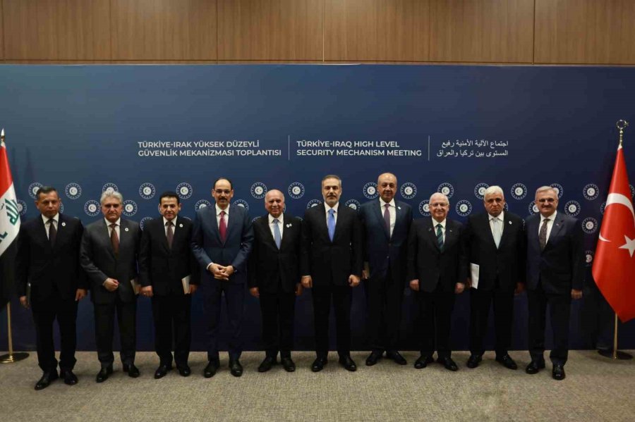 Türkiye İle Irak Arasında Yüksek Düzeyli Güvenlik Mekanizması Toplantısı Gerçekleştirildi