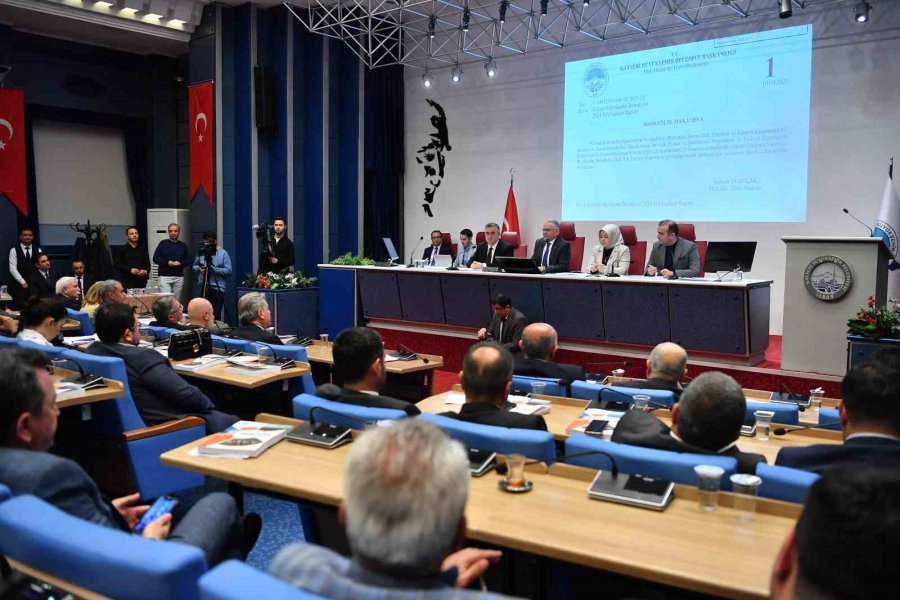 Büyükşehir Meclisi’nde 2024 Yılı Faaliyet Raporu Onaylandı