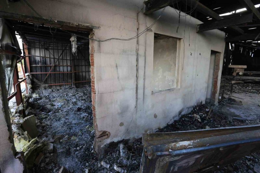 Başkan Kocagöz, Yangında İş Yerleri Zarar Gören Esnafla Görüştü