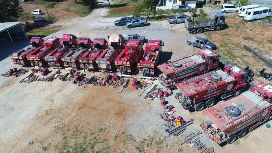 Manavgat’ta Orman Yangınıyla Mücadele Eğitimi Verildi