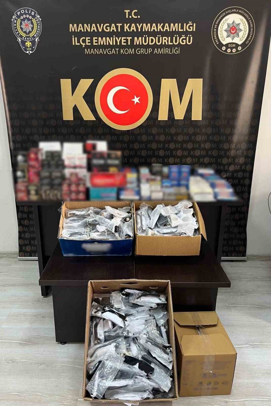 Antalya’da Son 1 Haftadaki Kaçakçılık Operasyonlarında 17 Şüpheliye İşlem