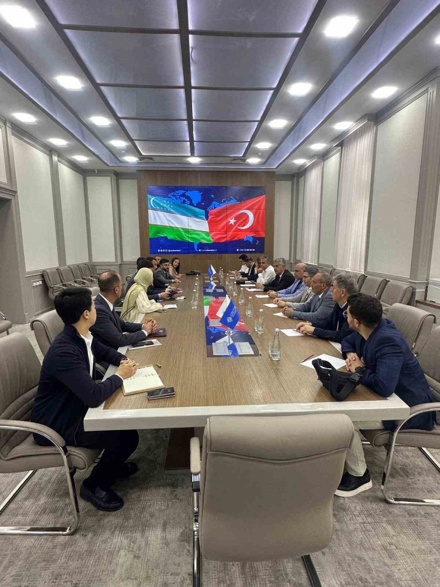 Kayseri Ticaret Odası Heyeti’nden Özbekistan Ticaret Ve Sanayi Odası’na Ziyaret