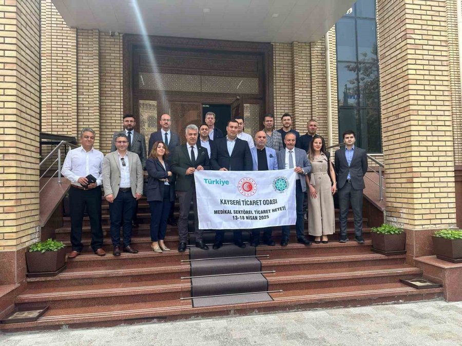 Kayseri Ticaret Odası Heyeti’nden Özbekistan Ticaret Ve Sanayi Odası’na Ziyaret