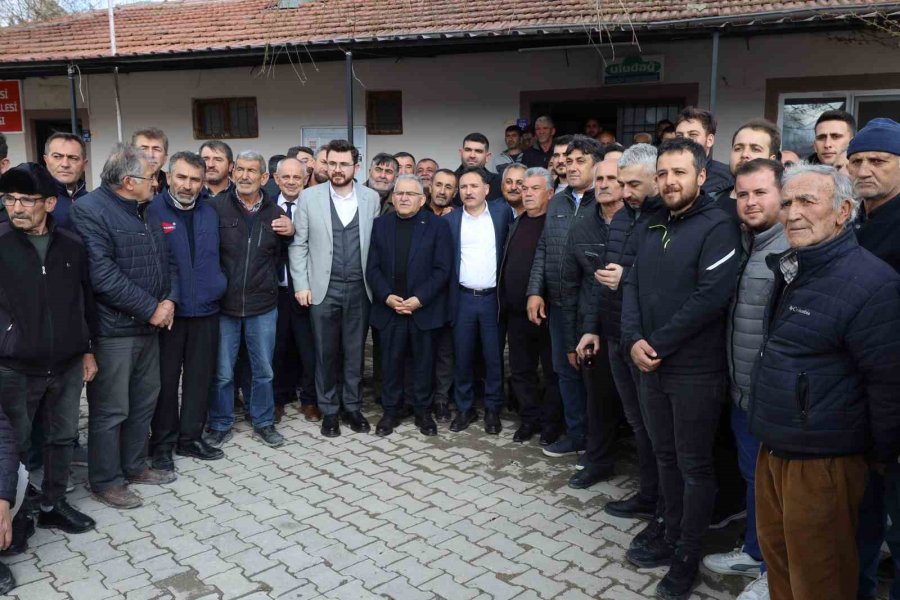 Vali Çiçek, Zirai Don Sonrası Yahyalı’da Çiftçilerle Buluştu