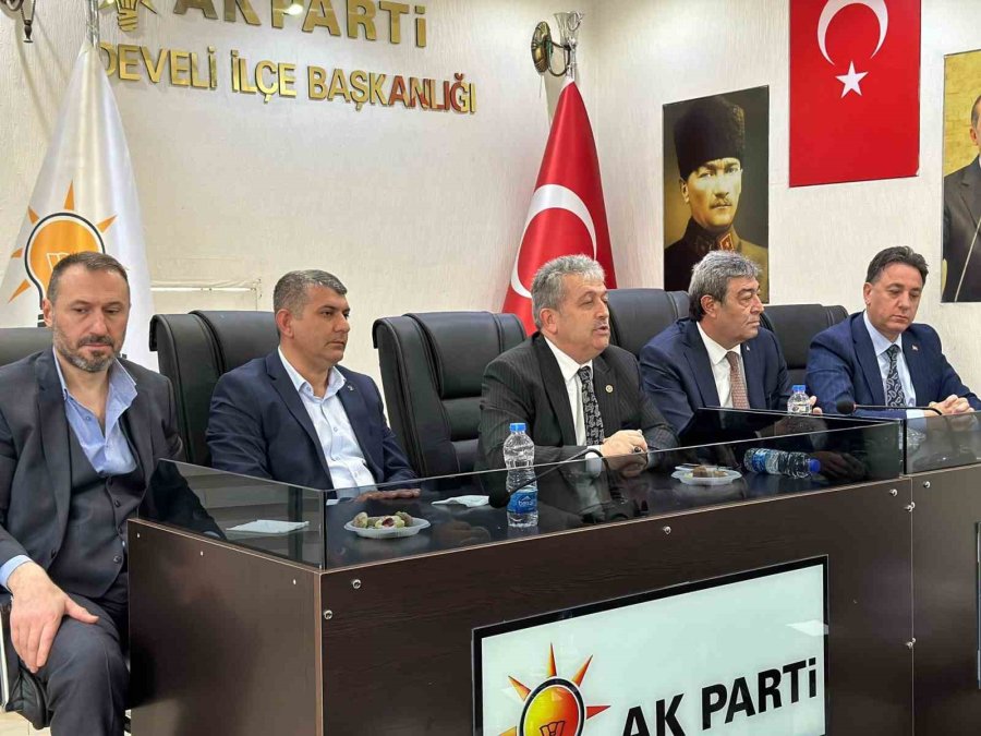 Ak Parti Milletvekili Ataş: "sorunlara Yerinde Çözüm Buluyoruz"