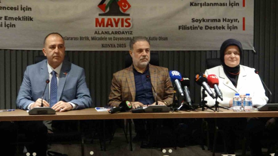 Hak-iş 1 Mayıs Haftası Çerçevesinde Konya’da Toplantı Düzenledi
