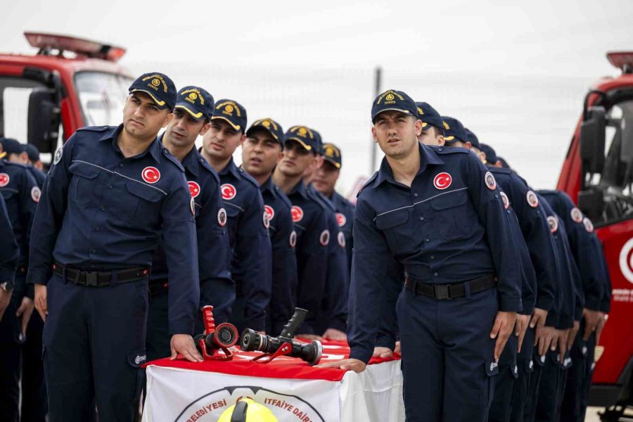 Mersin’de 50 İtfaiye Eri Göreve Başladı, 90 Yeni Alım Yapılacak