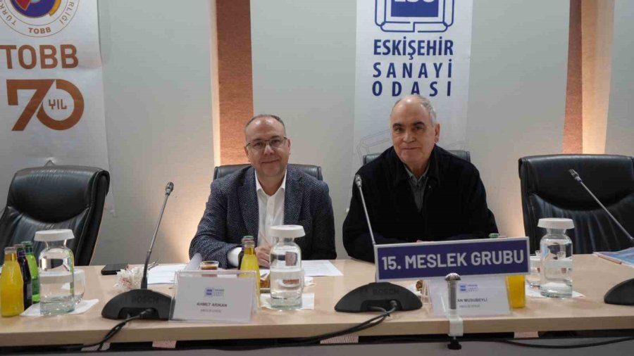 Eskişehir Sanayi Odası Nisan Ayı Meclis Toplantısını Gerçekleştirdi