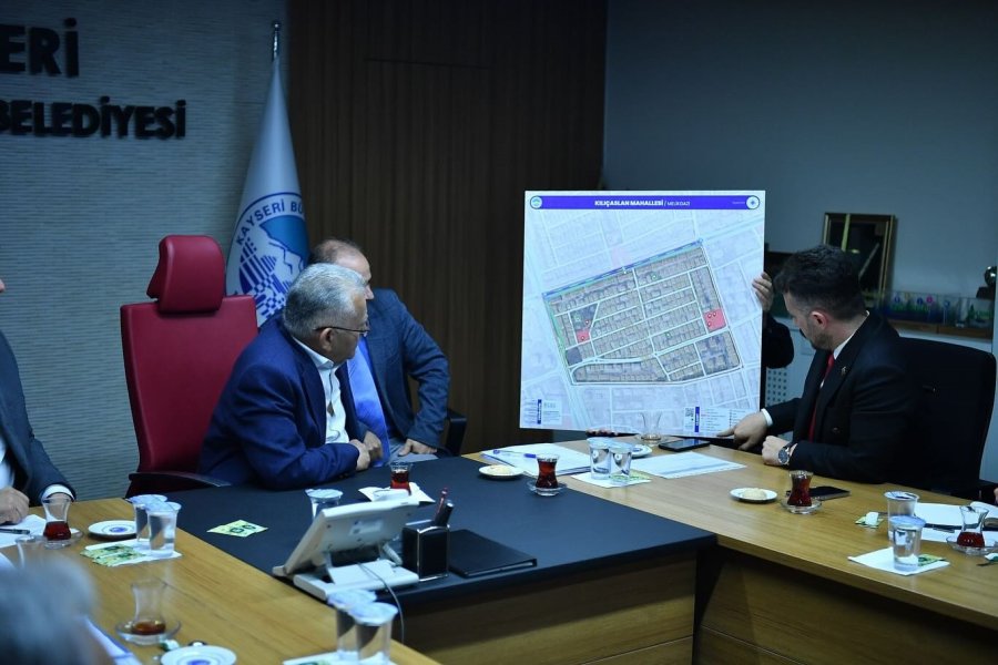 Başkan Büyükkılıç’a Yazılımı Tamamlanan ‘muhtarlık Bilgi Sistemi’ Sunumu