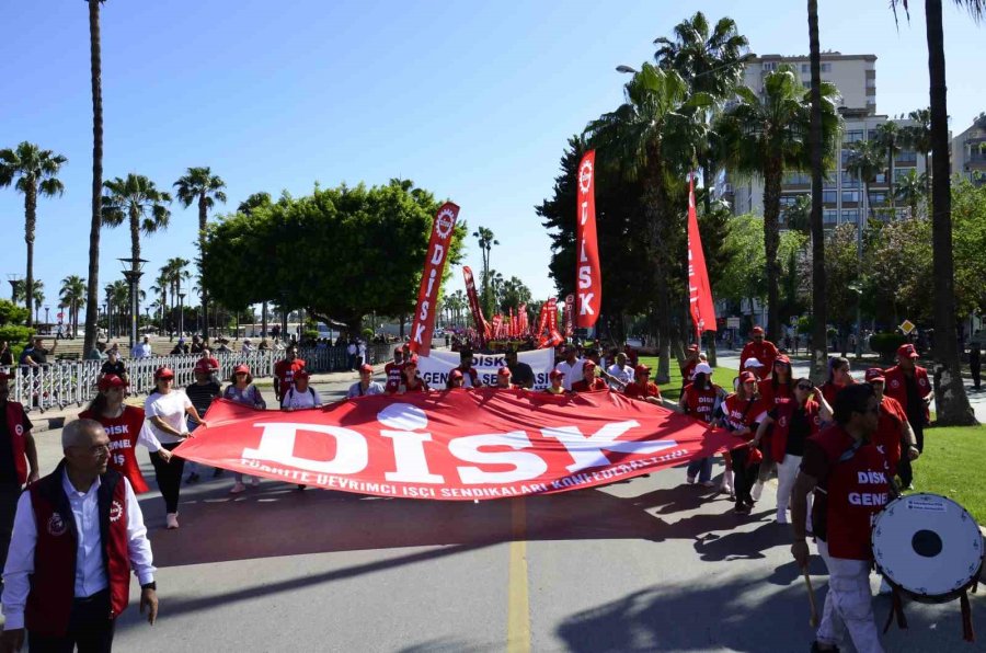 Mersin’de 1 Mayıs Coşkuyla Kutlandı