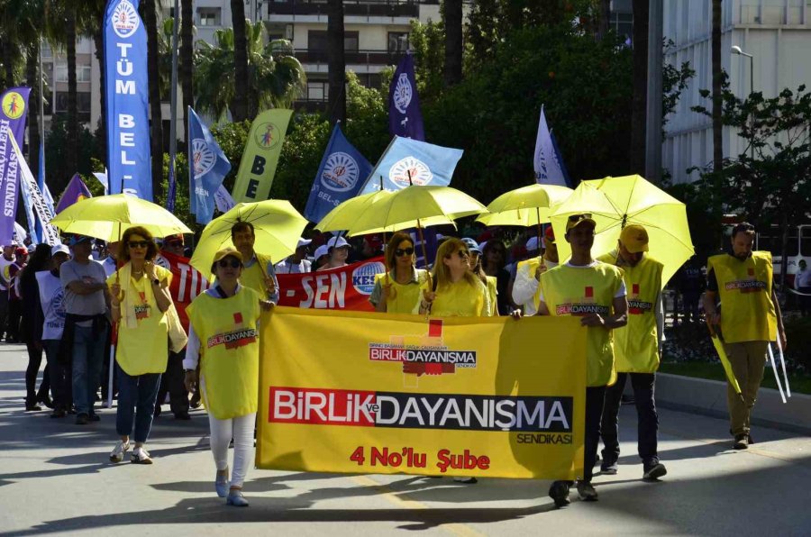 Mersin’de 1 Mayıs Coşkuyla Kutlandı