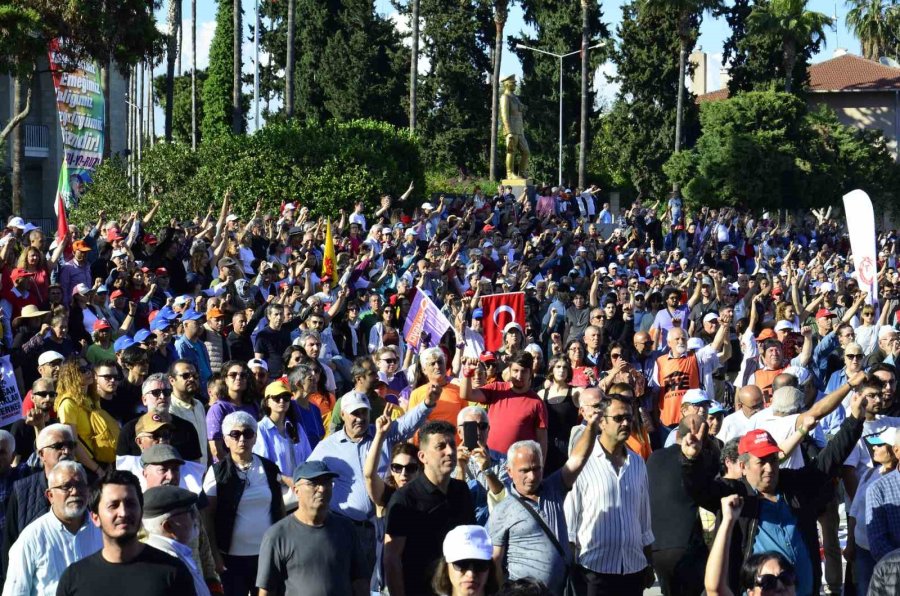 Mersin’de 1 Mayıs Coşkuyla Kutlandı