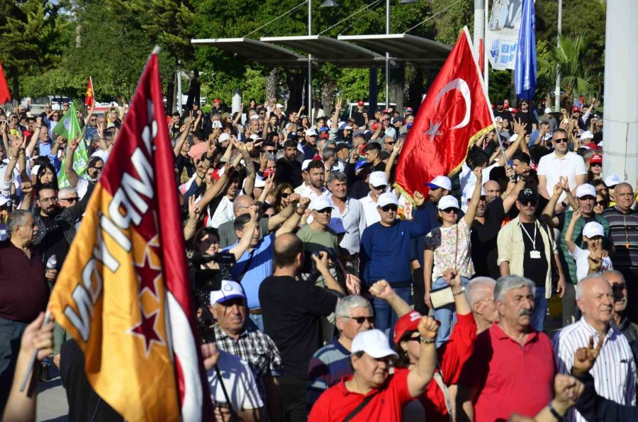 Mersin’de 1 Mayıs Coşkuyla Kutlandı