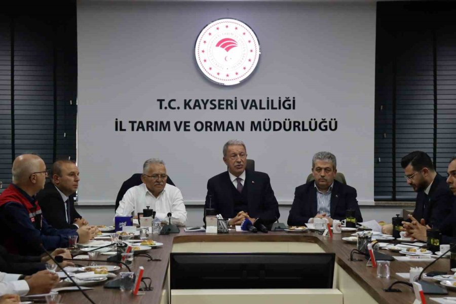 Tbmm Milli Savunma Komisyonu Başkanı Akar: "en Büyük Savunma Ve Güvenlik Konusu Herkesin Tok Ve Rahat İçinde Olması"