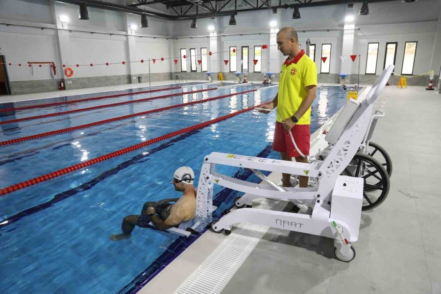 Alanya’da Engelli Bireyler Sporla Güçleniyor