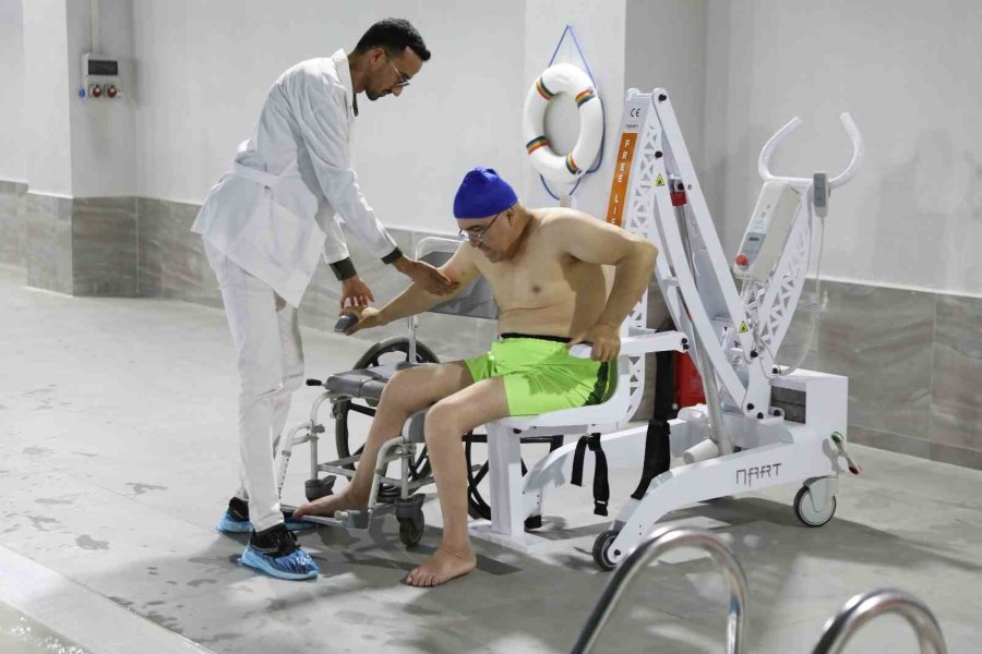 Alanya’da Engelli Bireyler Sporla Güçleniyor