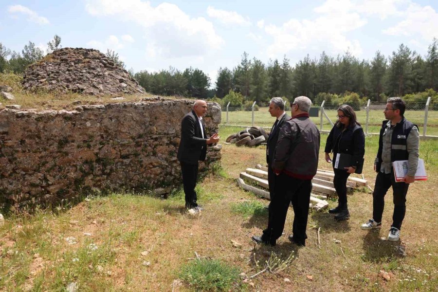 Antalya’da 300 Yıllık 4 Kubbeli Sarnıç Restore Ediliyor