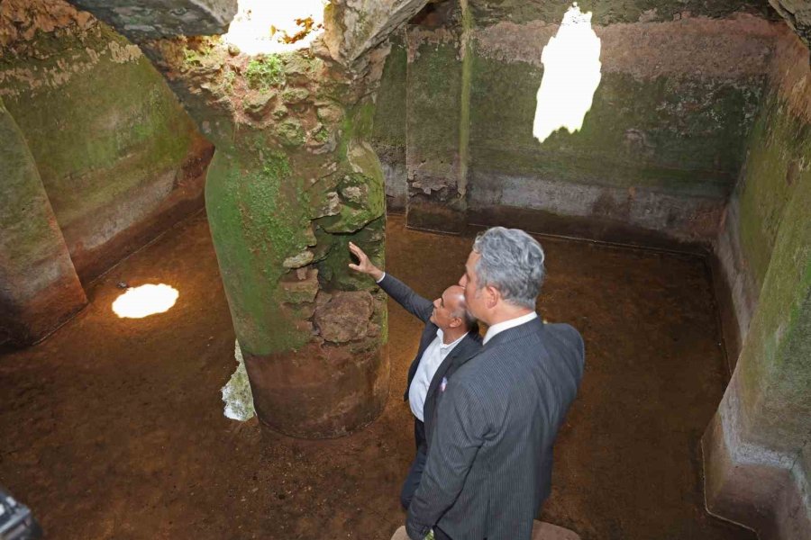 Antalya’da 300 Yıllık 4 Kubbeli Sarnıç Restore Ediliyor