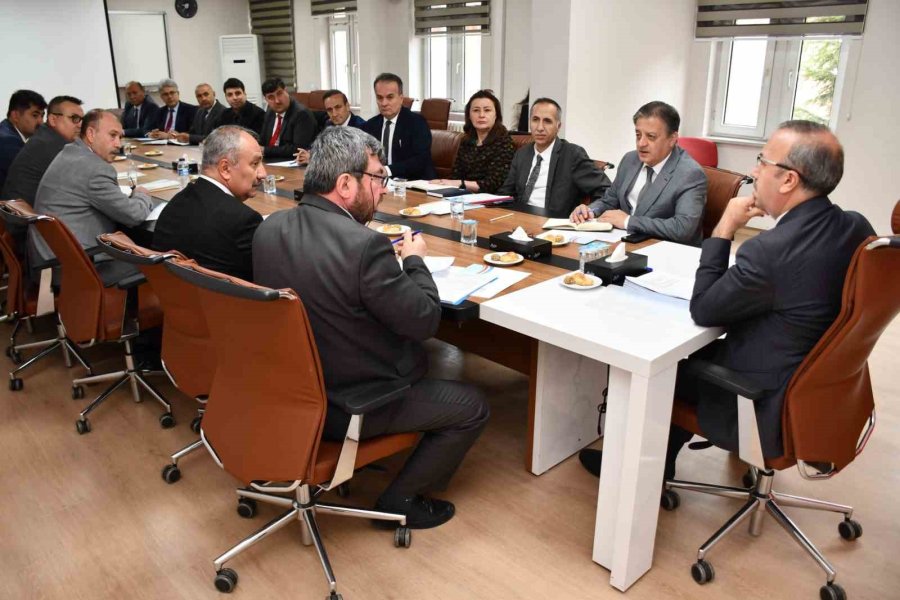 Eskişehir İl Milli Eğitim Müdürlüğü Aylık Komisyon Toplantısı Düzenlendi