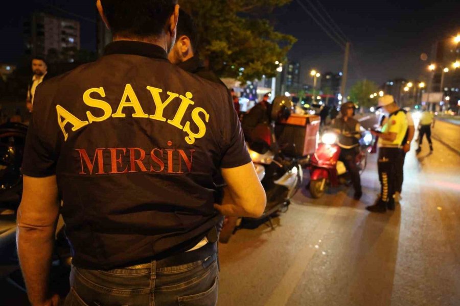 Mersin’de Motosikletlilere Sıkı Takip: Bin 645 Motosiklet Trafikten Men Edildi