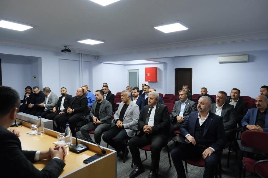 Mhp Kayseri Teşkilatından İstişare Toplantısı